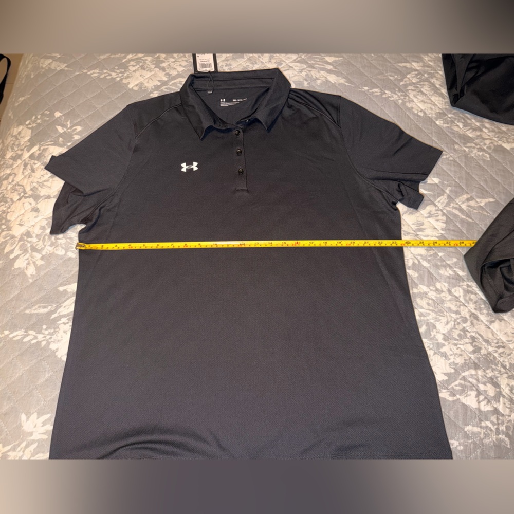 Under Armour Men's Dark Gray Polo Shirt